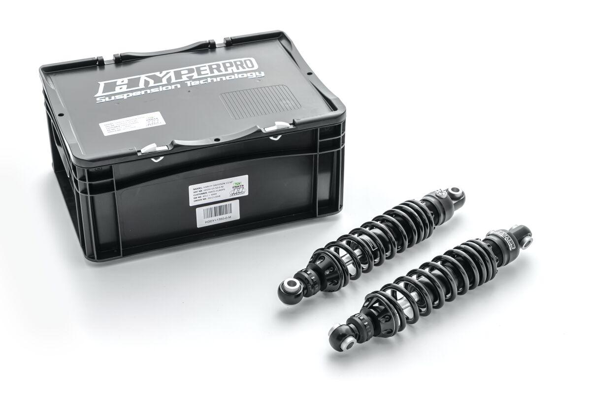 HDDY+1350-0-M - Hyperpro 360 Series Twin Emulsion Shock For Harley Davidson FXDX 1450 1999-2003 Rear