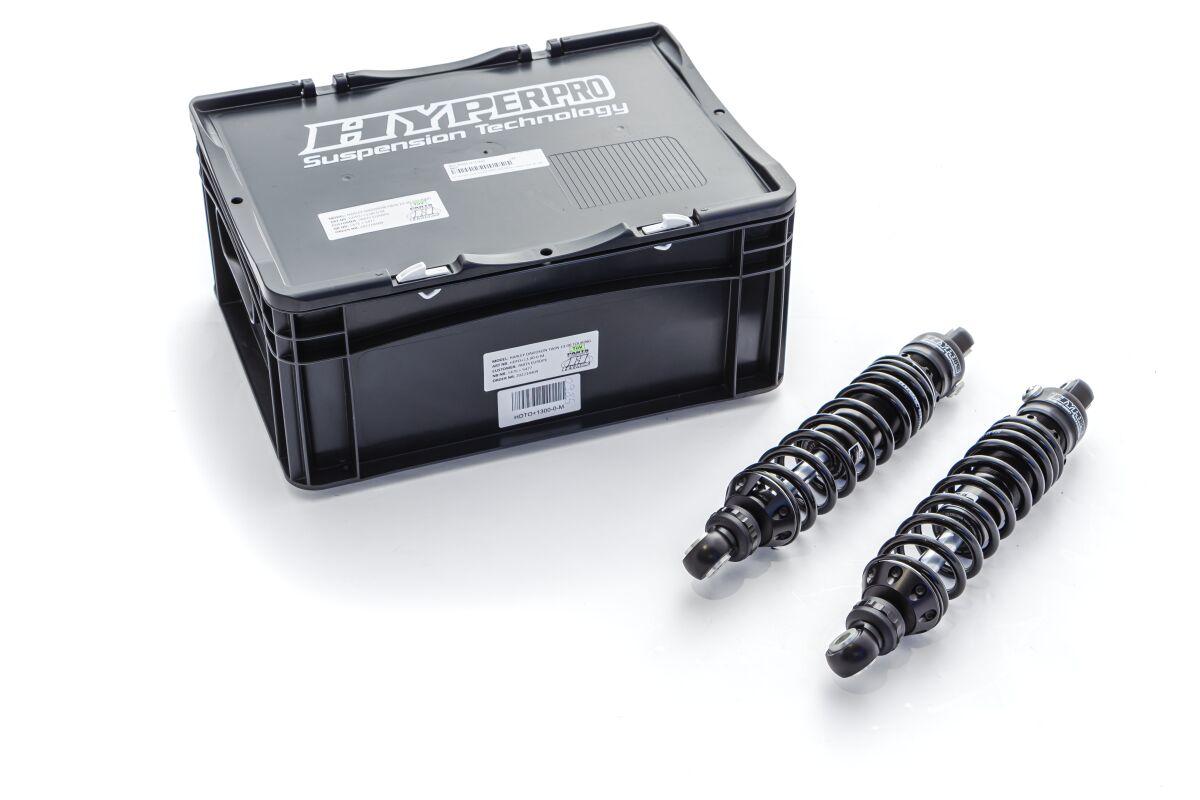 HDTO+13.00-0-MSXP - Hyperpro 360 Series Twin Emulsion Shocks For Harley Davidson FLH 1200 1980