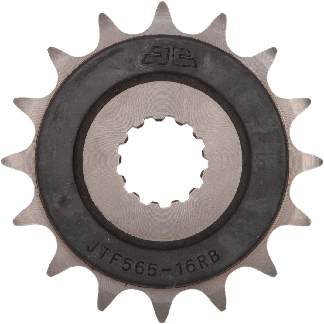 JTF565.16RB - JT Steel Sprocket With Noise Dampener For Moto Morini 6 1/2 Seimmezzo 650 SCR ABS 2022-2024 Front 16T