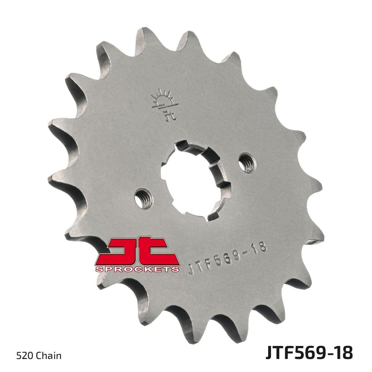 Jt Jtf569.18 - Sprocket For Yamaha Dt 250 Mx 1980-1982 Front 18T