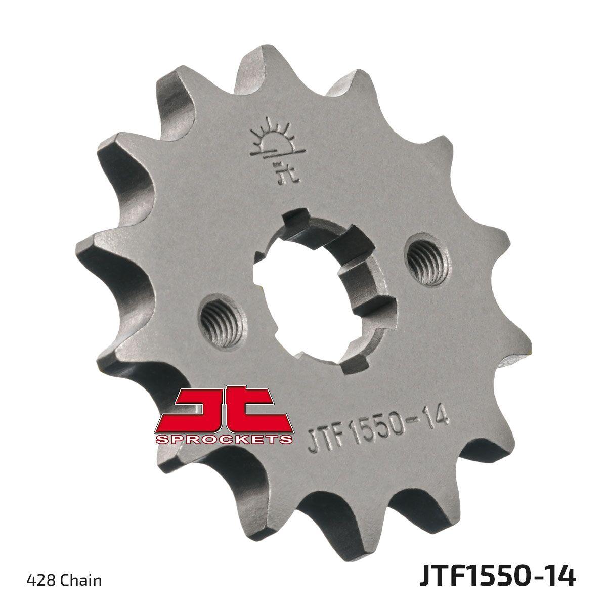 JTF1550.14 - JT Sprocket For Fantic 125 E 2016-2017 Front 14T