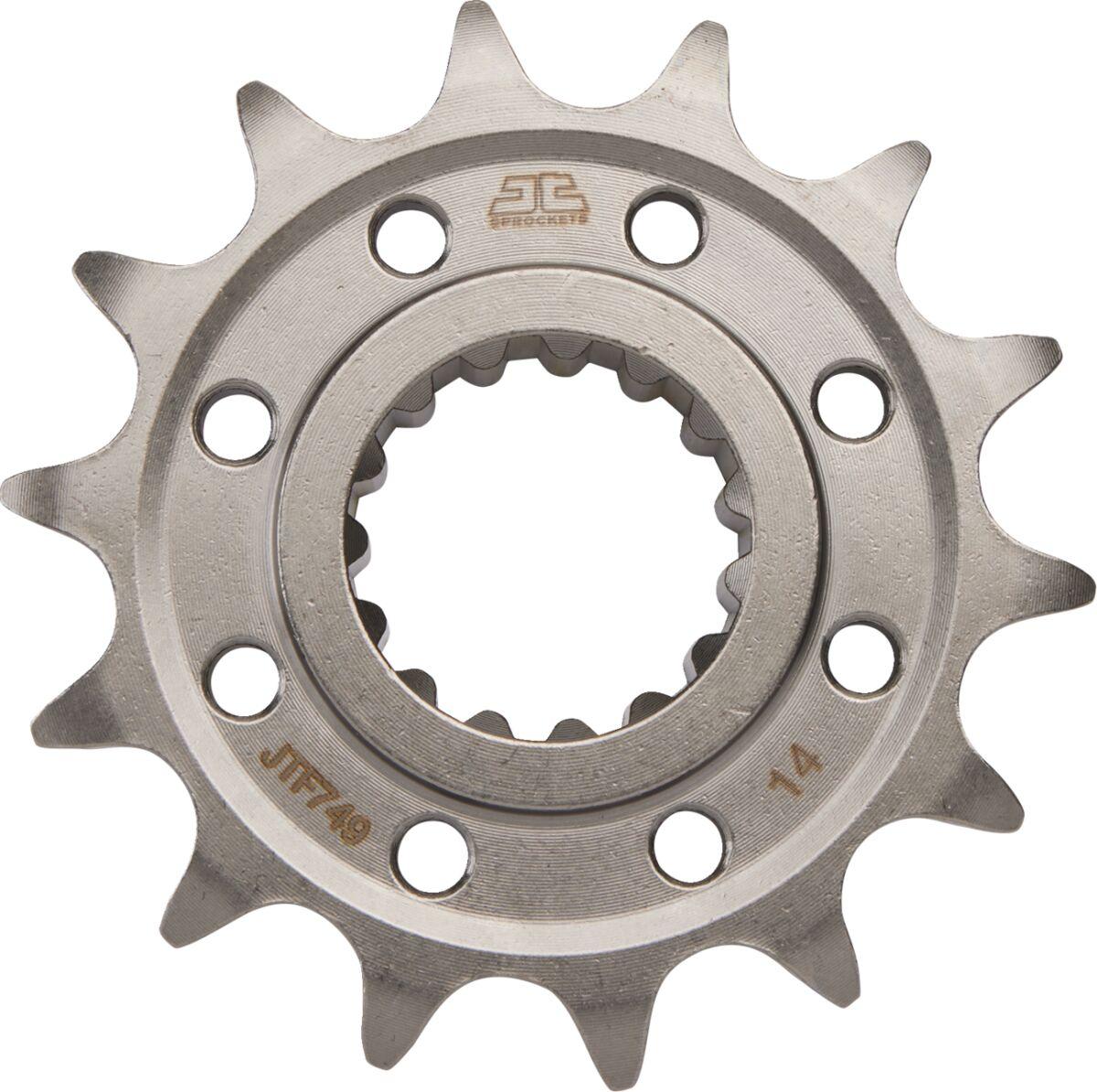 JTF749.14 - JT Steel Sprocket For Ducati MultiStrada V4 1200 ABS 2021-2024 Front 14T
