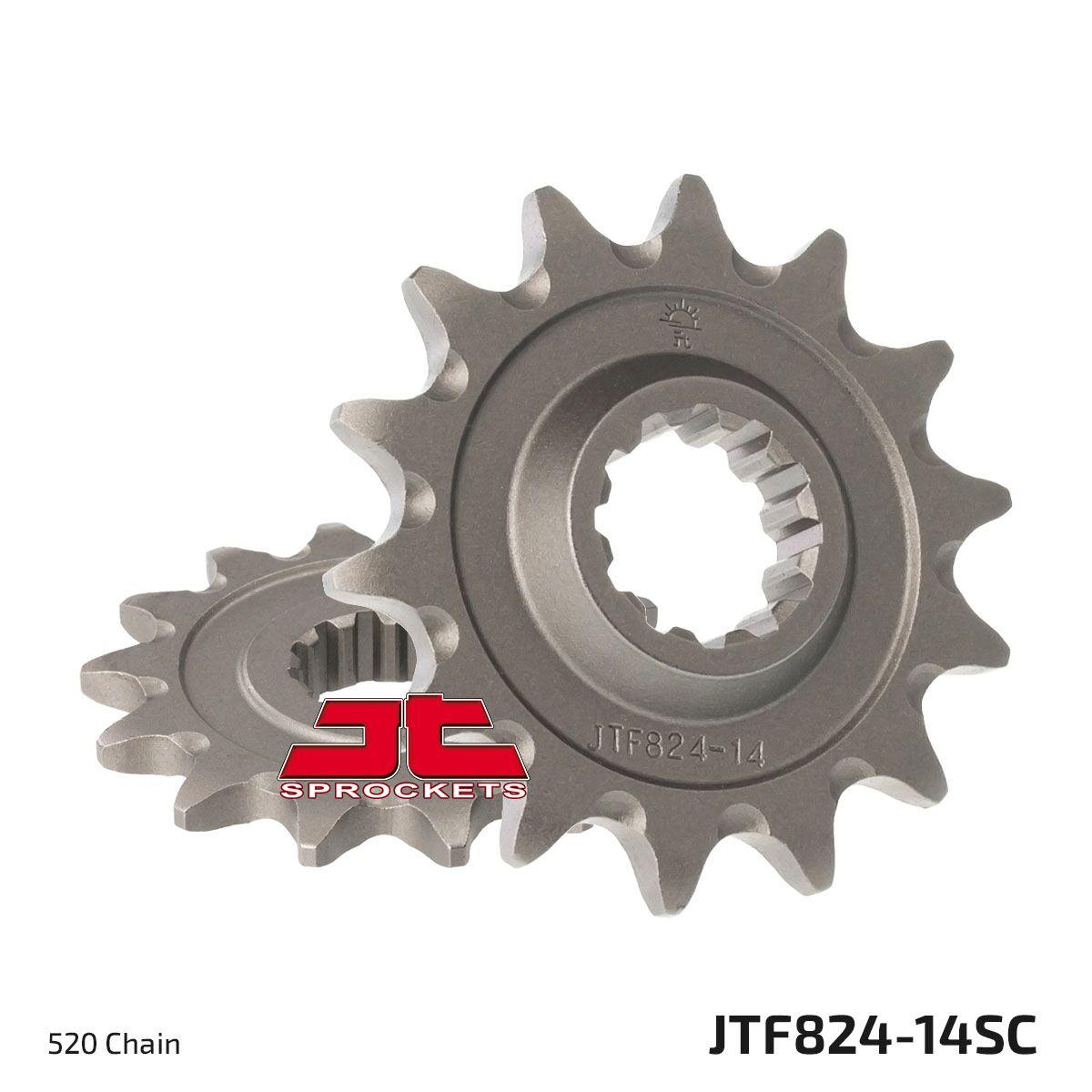 JTF824.14SC - JT Sprocket For Husqvarna CR 250 1999-2005 Front 14T