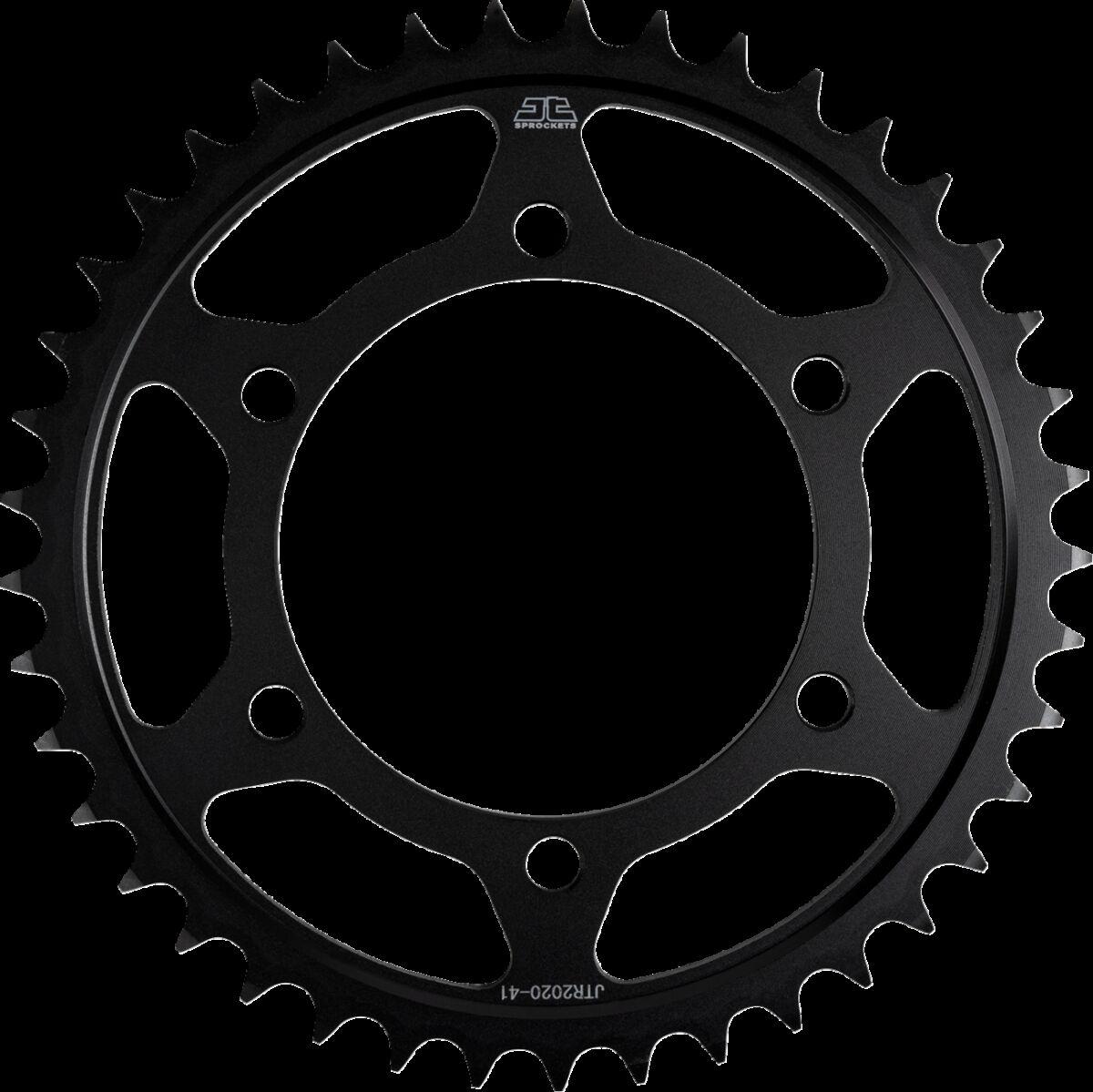 JTR2020.41 - JT Steel Sprocket For Triumph Bonneville 900 T100 ABS 2017-2024 Rear 41T - Black