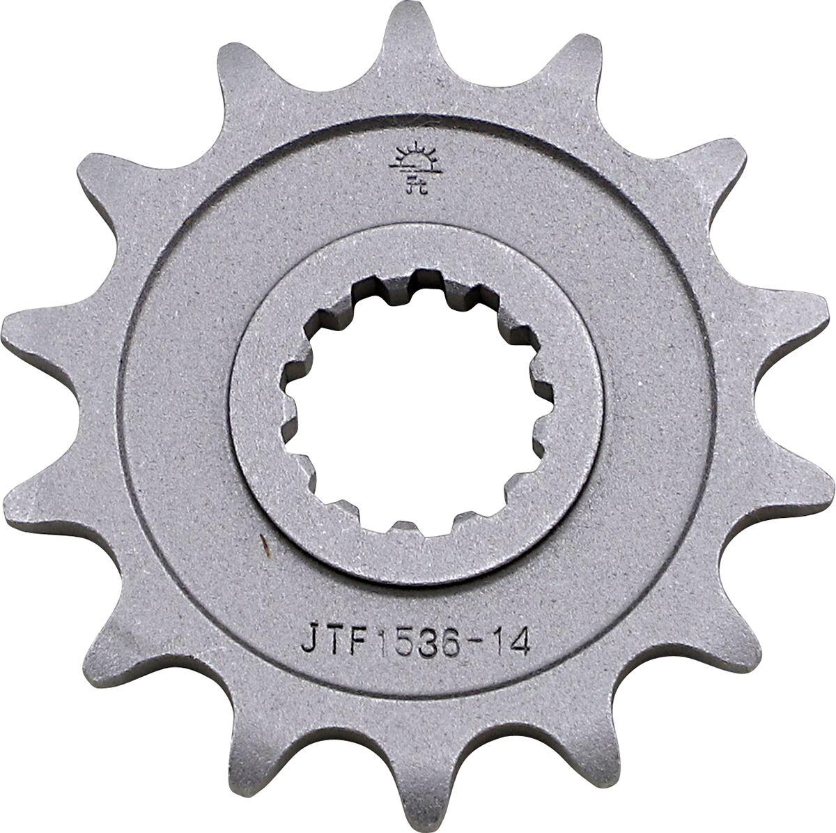 JTF1536.14 - JT Steel Sprocket For Kawasaki KFX450R 2x4 2008-2014 Front 14T