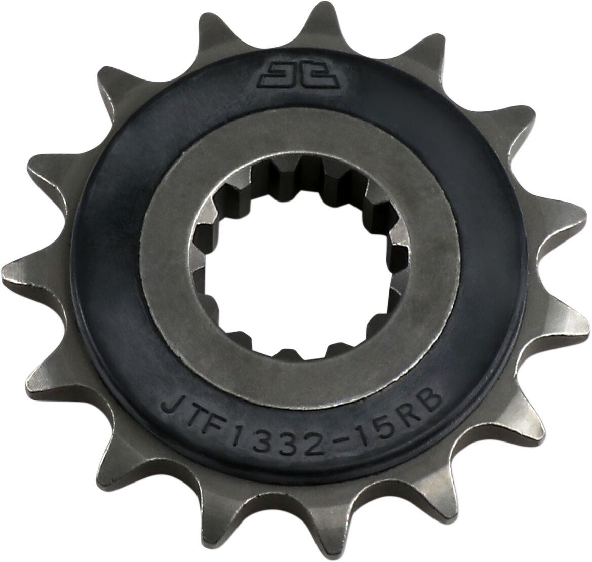 JTF1332.15RB - JT Steel Sprocket With Noise Dampener For Honda CB1000R ABS 2018-2024 Front 15T
