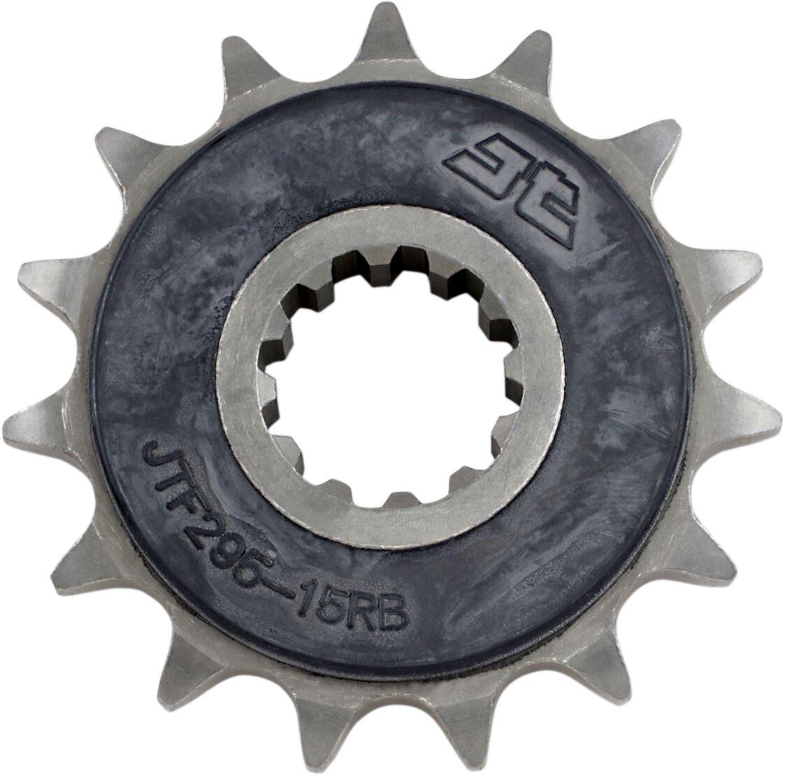 JTF296.15RB - JT Steel Sprocket With Noise Dampener For Honda NT 400 1987-1989 Front 15T