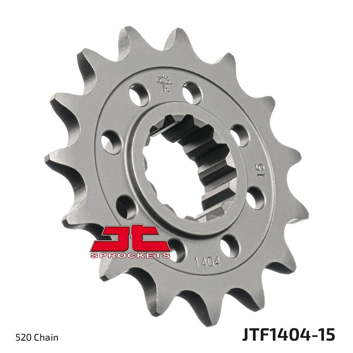 JTF1404.15 - JT Chromoly Steel Sprocket For BMW M 1000 RR ABS Front 15T - 2021-2022