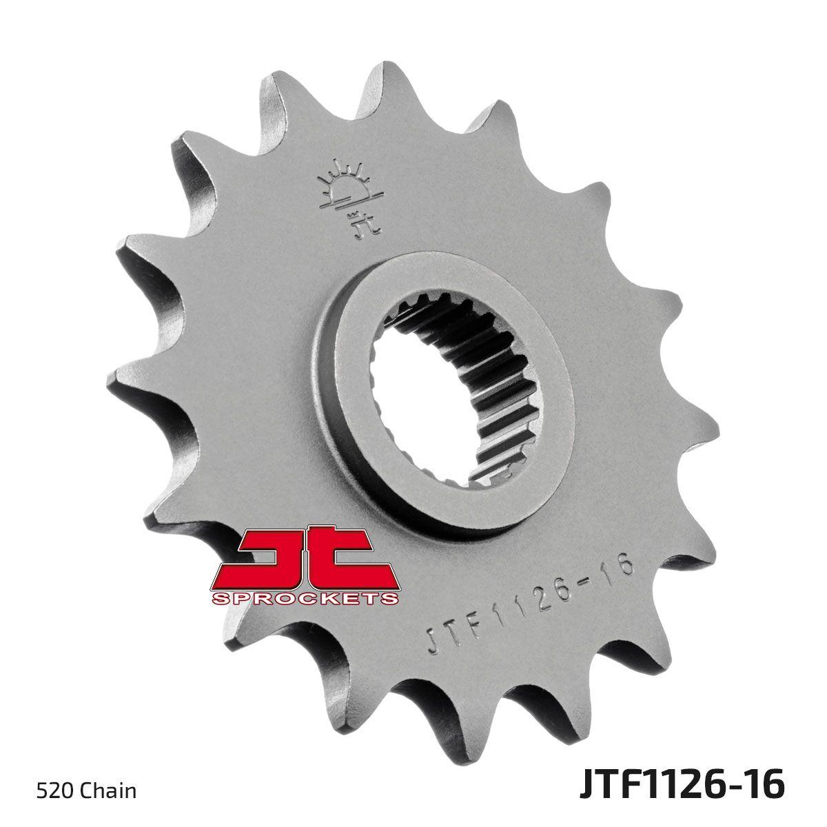 JTF1126.16 - JT Sprocket For Aprilia MOTO 6.5 1995-1999 Front 16T