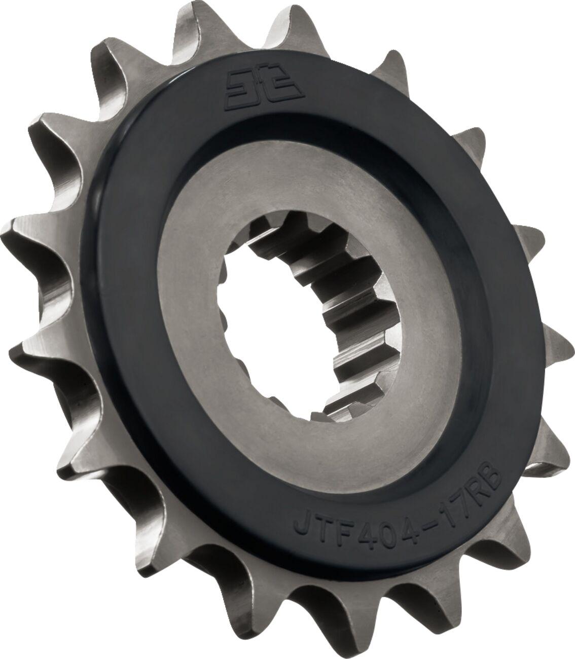 JTF404.17RB - JT Steel Sprocket With Noise Dampener For BMW M 1000 R ABS 2023-2024 Front 17T