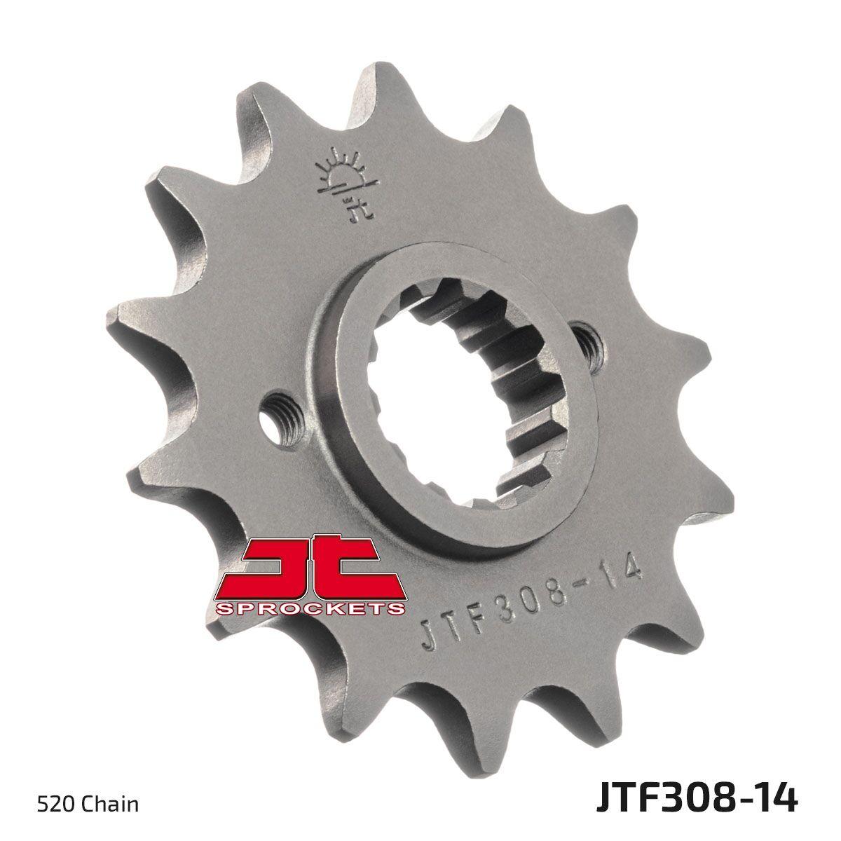 JTF308.14 - JT Sprocket For Honda FMX 650 2005-2007 Front 14T