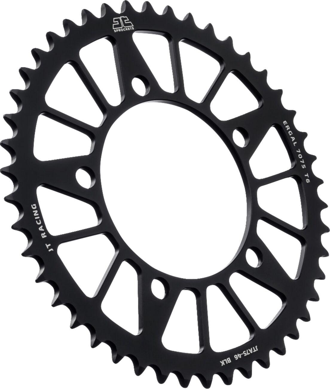 JTA75.46BLK - JT RaceLite Aluminium Sprocket For BMW S 1000 R ABS Rear 46T 2014-2018 - Black