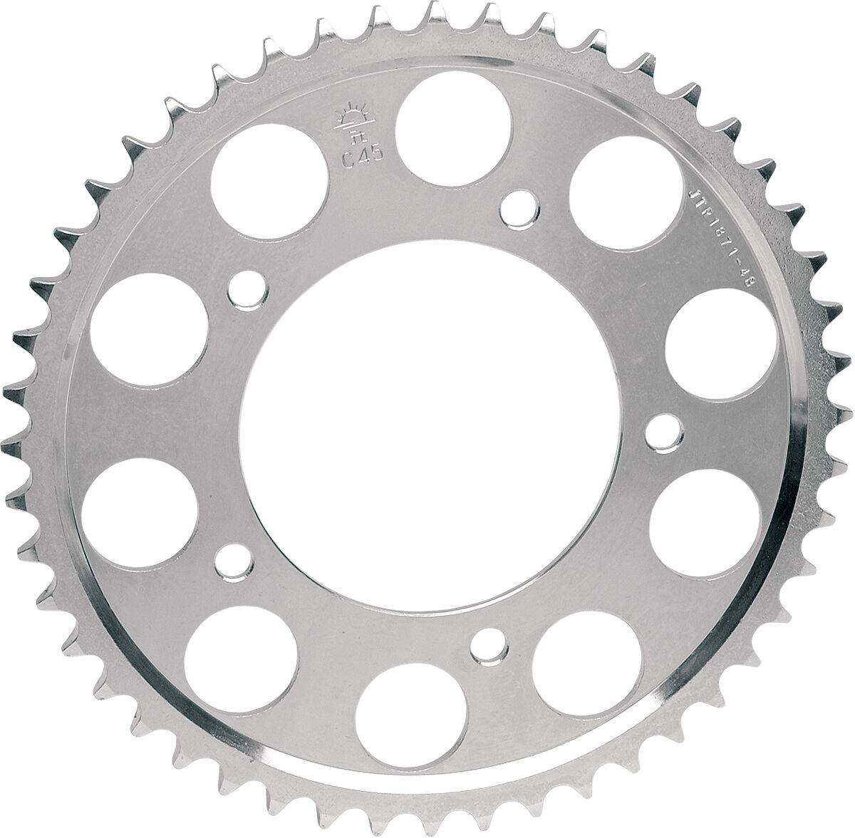 JTR279.38 - JT Steel Sprocket For Honda CB 250 1991-2008 Rear 38T - Black