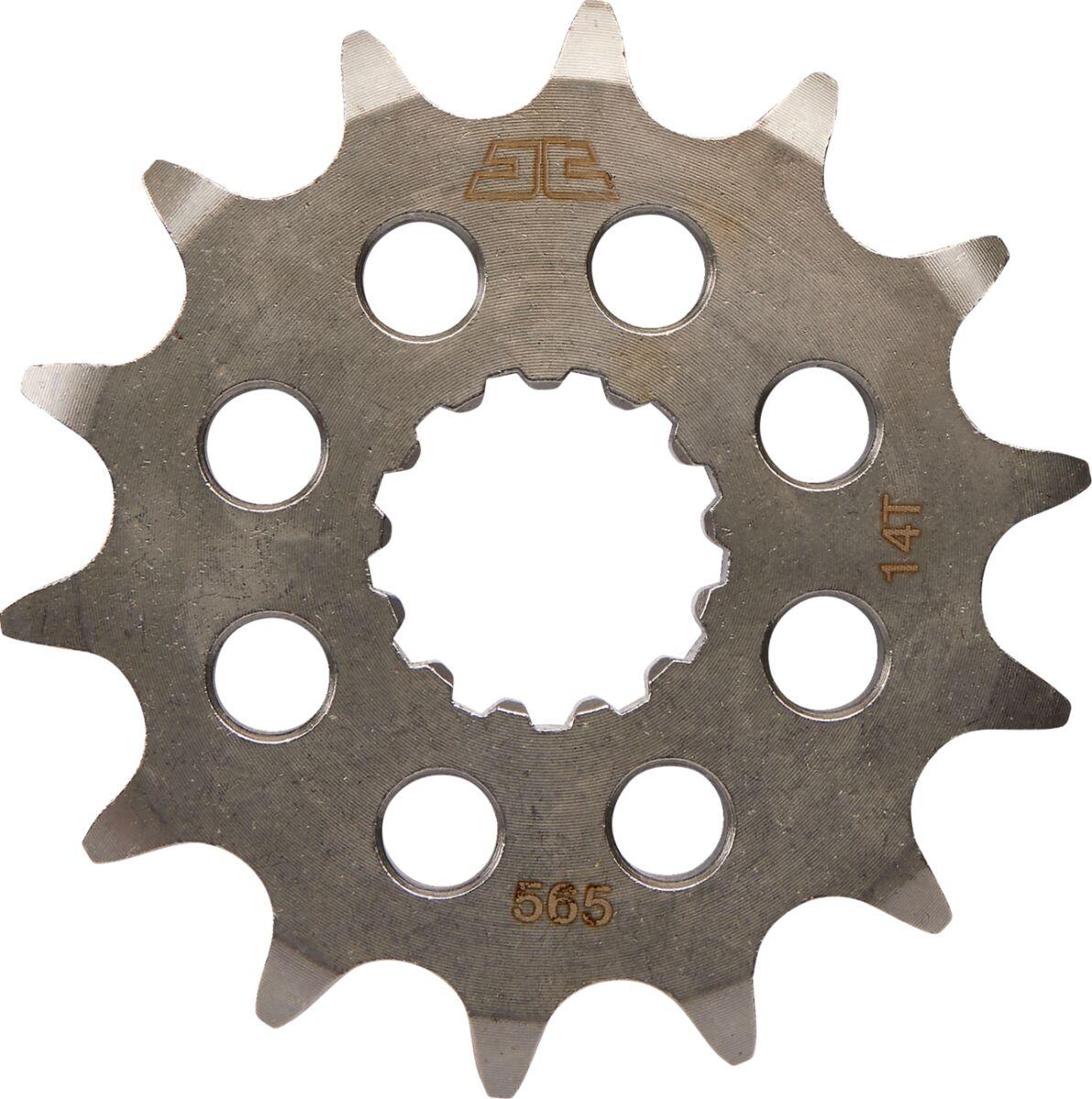 JTF565.14 - JT Chromoly Steel Sprocket For Moto Morini 6 1/2 Seimmezzo 650 SCR ABS 2022-2024 Front 14T