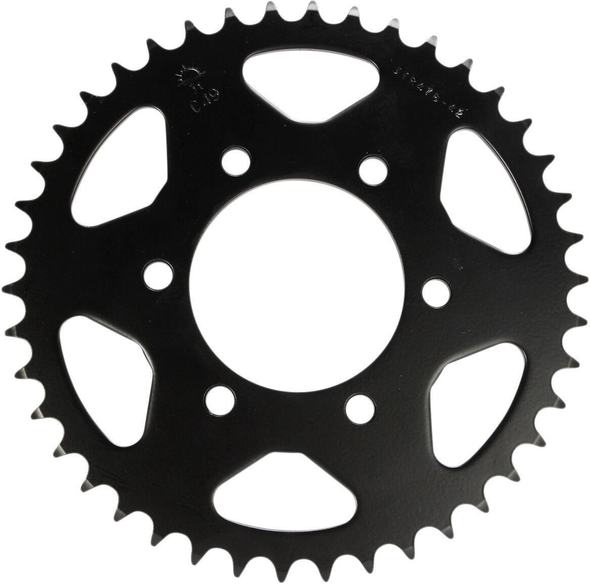 JTR478.42 - JT Steel Sprocket For Polaris 300 6X6 1994 Rear 42T - Black