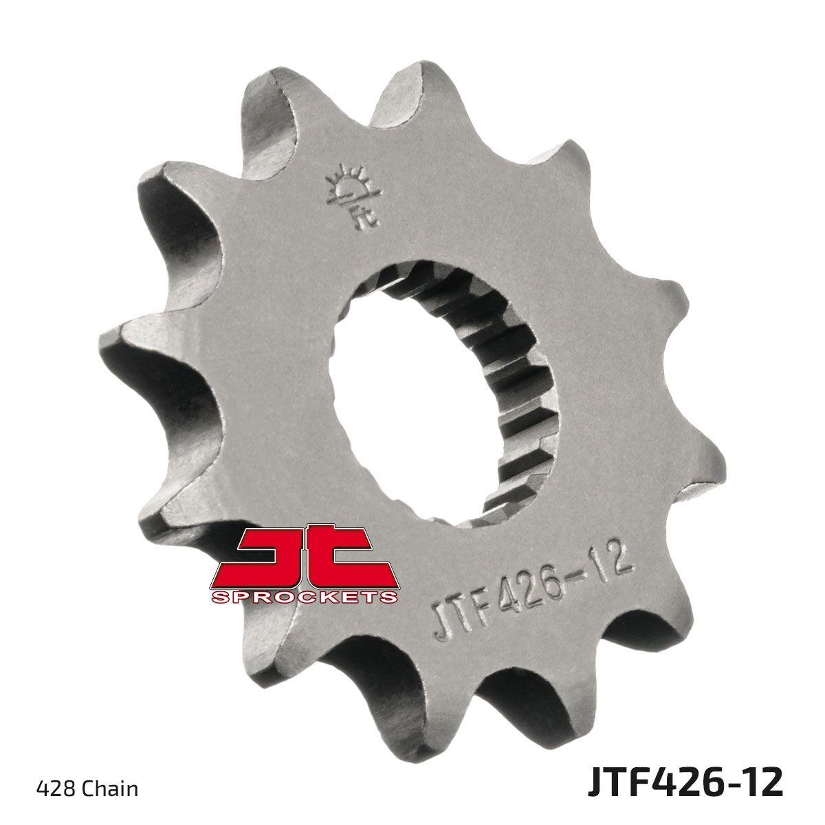 JTF426.12 - JT Sprocket For Hyosung CRUISE 125 I 1997 Front 12T