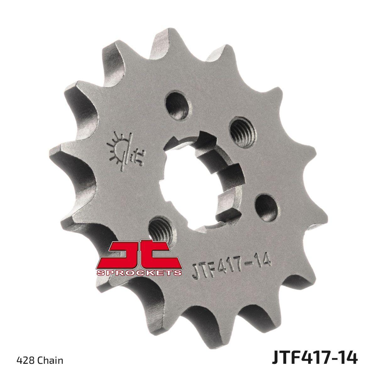 Jt Jtf417.14 - Sprocket For Kawasaki Ar 125 A 1983-1990 Front 14T