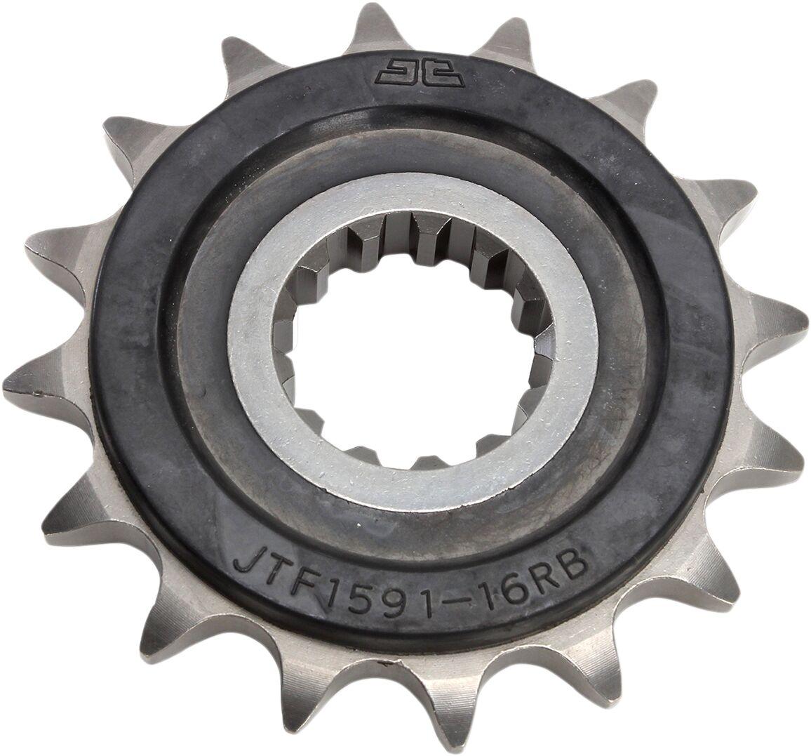 JTF1591.16RB - JT Steel Sprocket With Noise Dampener For Yamaha FJ-09 850 ABS 2015-2019 Front 16T