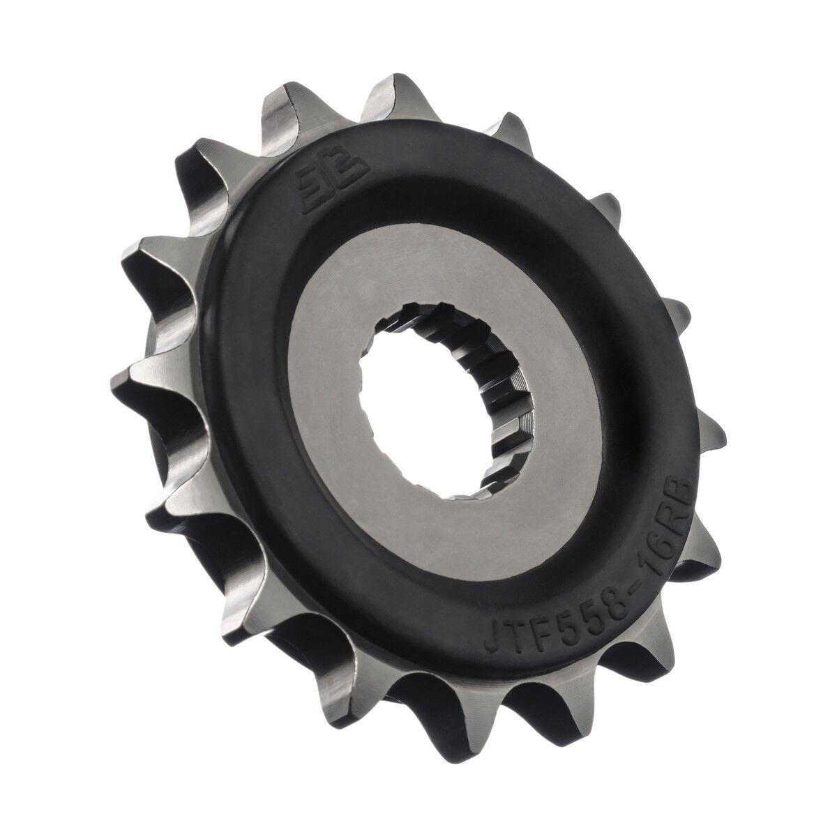 Jt Black Jtf558.16rb - Front Rubber Cushioned Sprocket For Yamaha Dt125r 1988-2002 Front / 16T