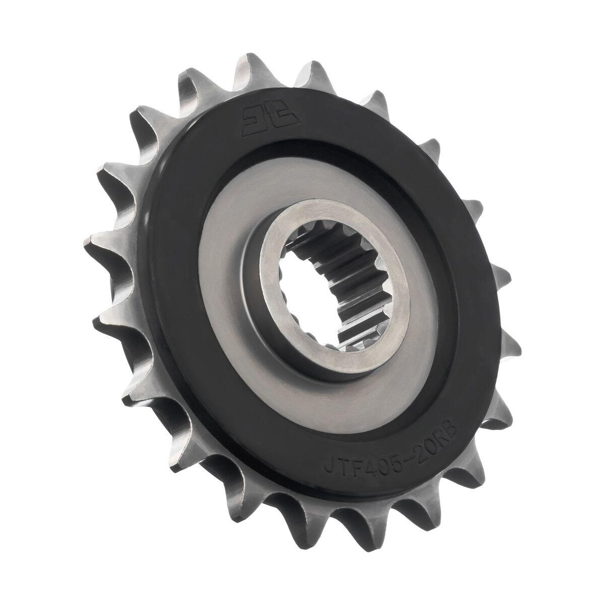 JTF405.20RB - JT Front Rubber Cushioned Sprocket For BMW F 800 R 2009-2020 Front Black/ 20T