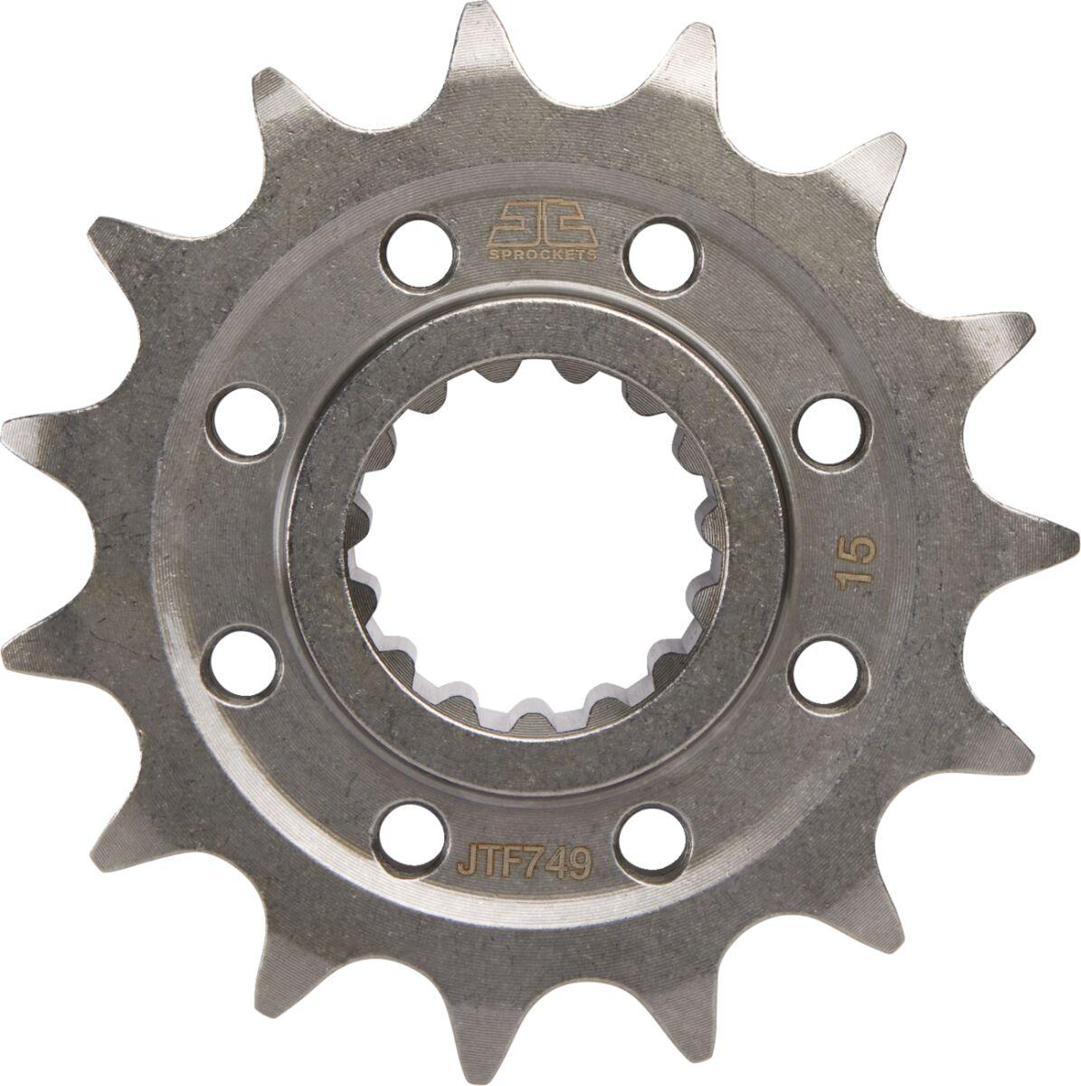 JTF749.15 - JT Steel Sprocket For Ducati MultiStrada V4 1200 ABS 2021-2024 Front 15T