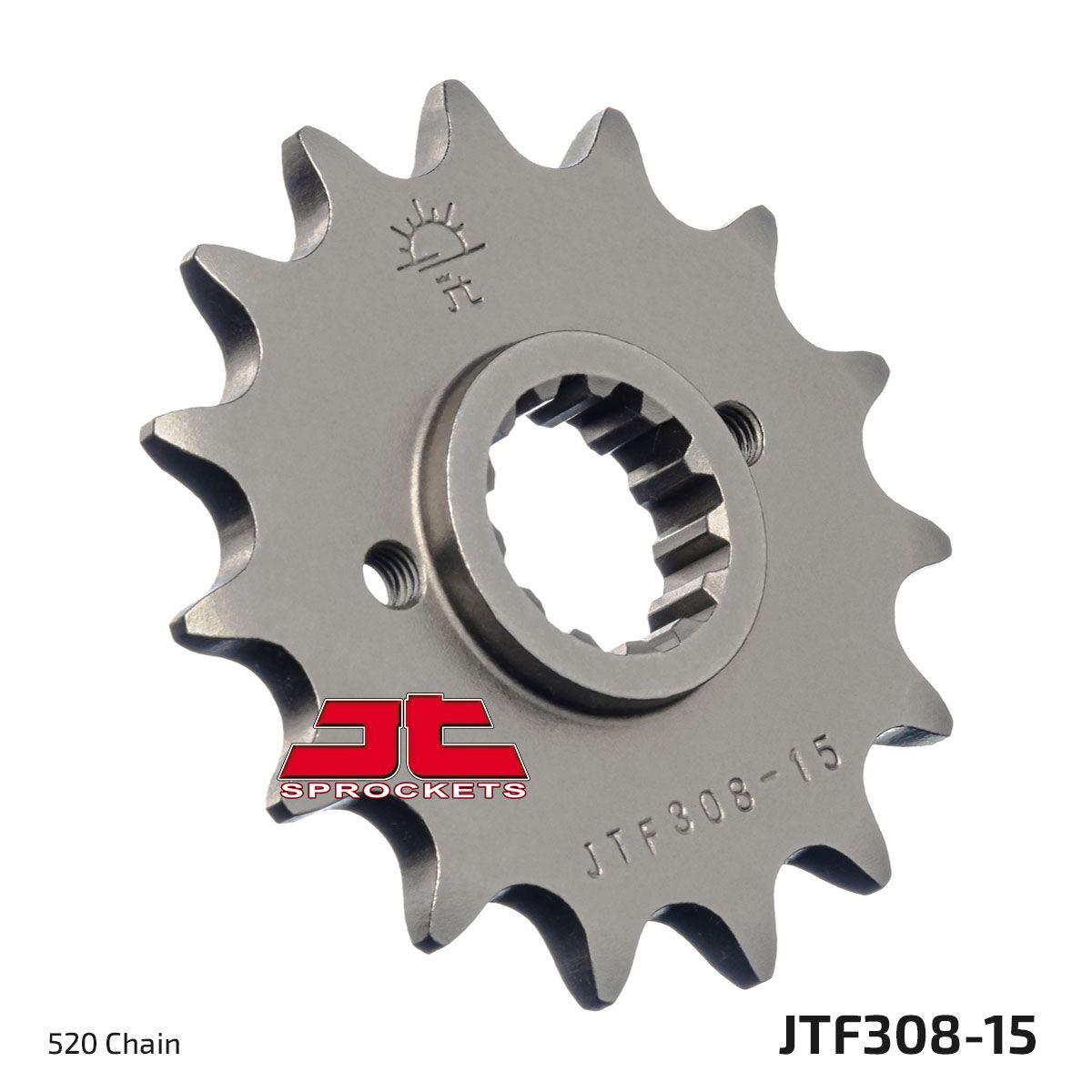 JTF308.15 - JT Sprocket For Honda FMX 650 2005-2007 Front 15T