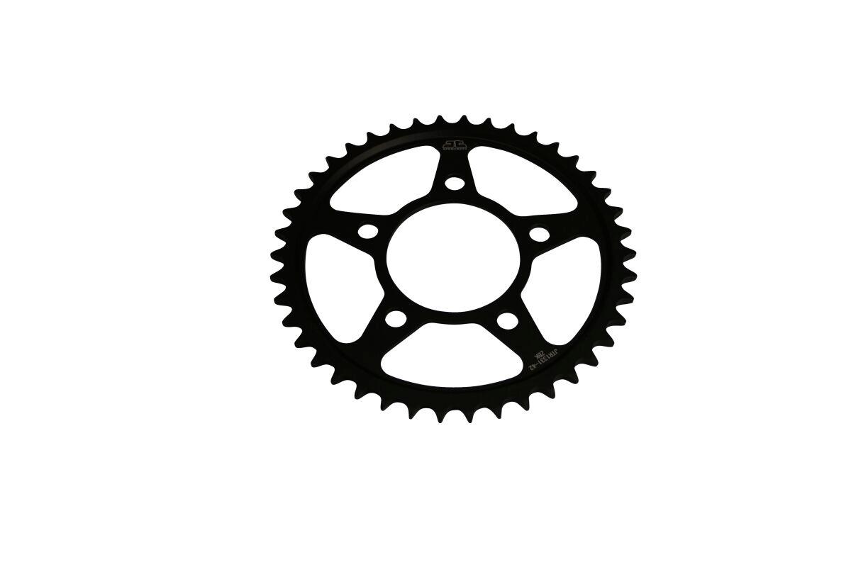 JTR898.41ZBK - JT Induction Hardened Sprocket For KTM Adventure 900 R 2010 Rear 41T - Black/Zinc