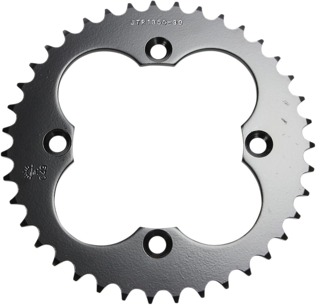 JTR1350.39 - JT Steel Sprocket For Honda ATC250 ES 1986 Rear 39T - Black