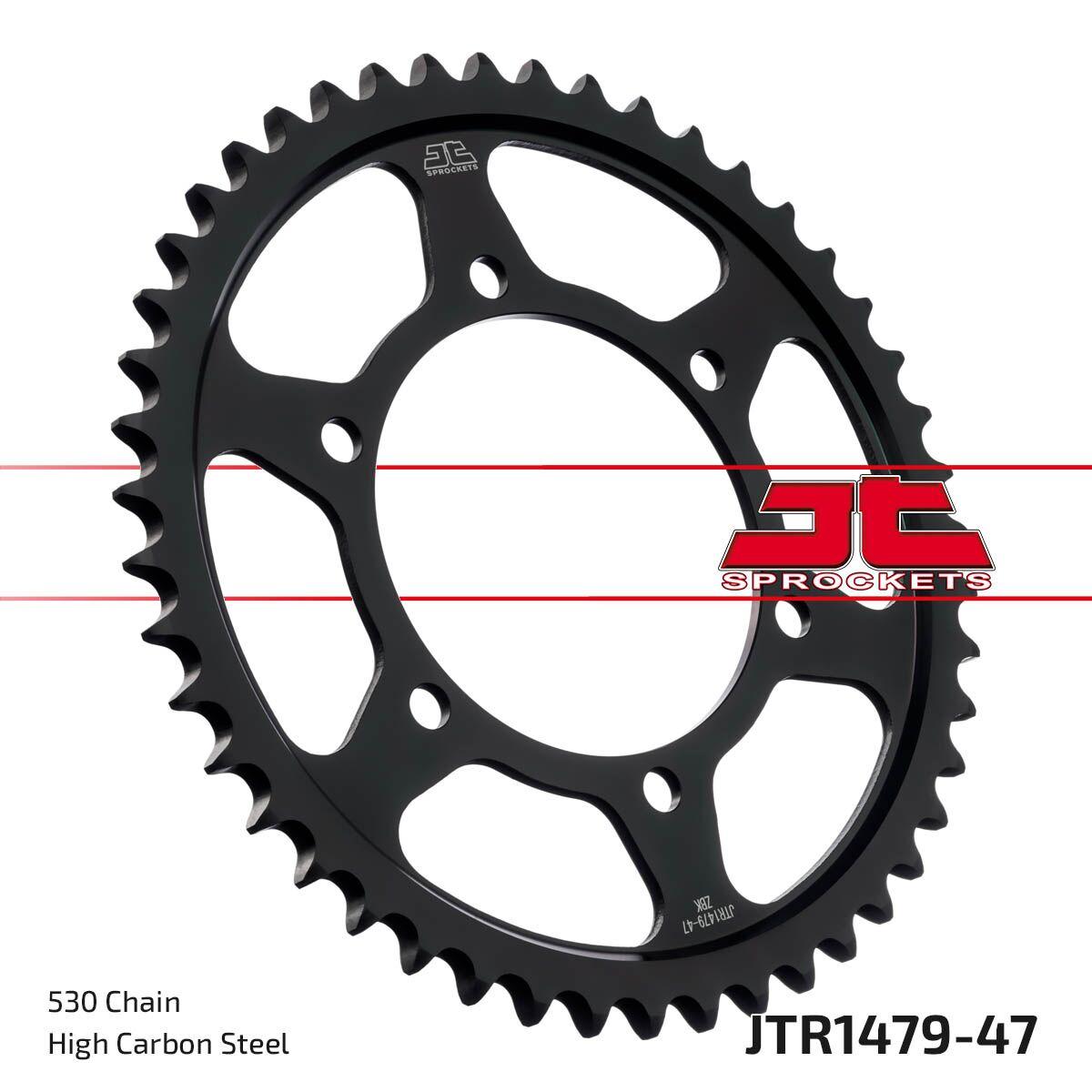 JTR1479.47ZBK - JT Rear Sprocket For Yamaha YZF 1000 R 1999-2001