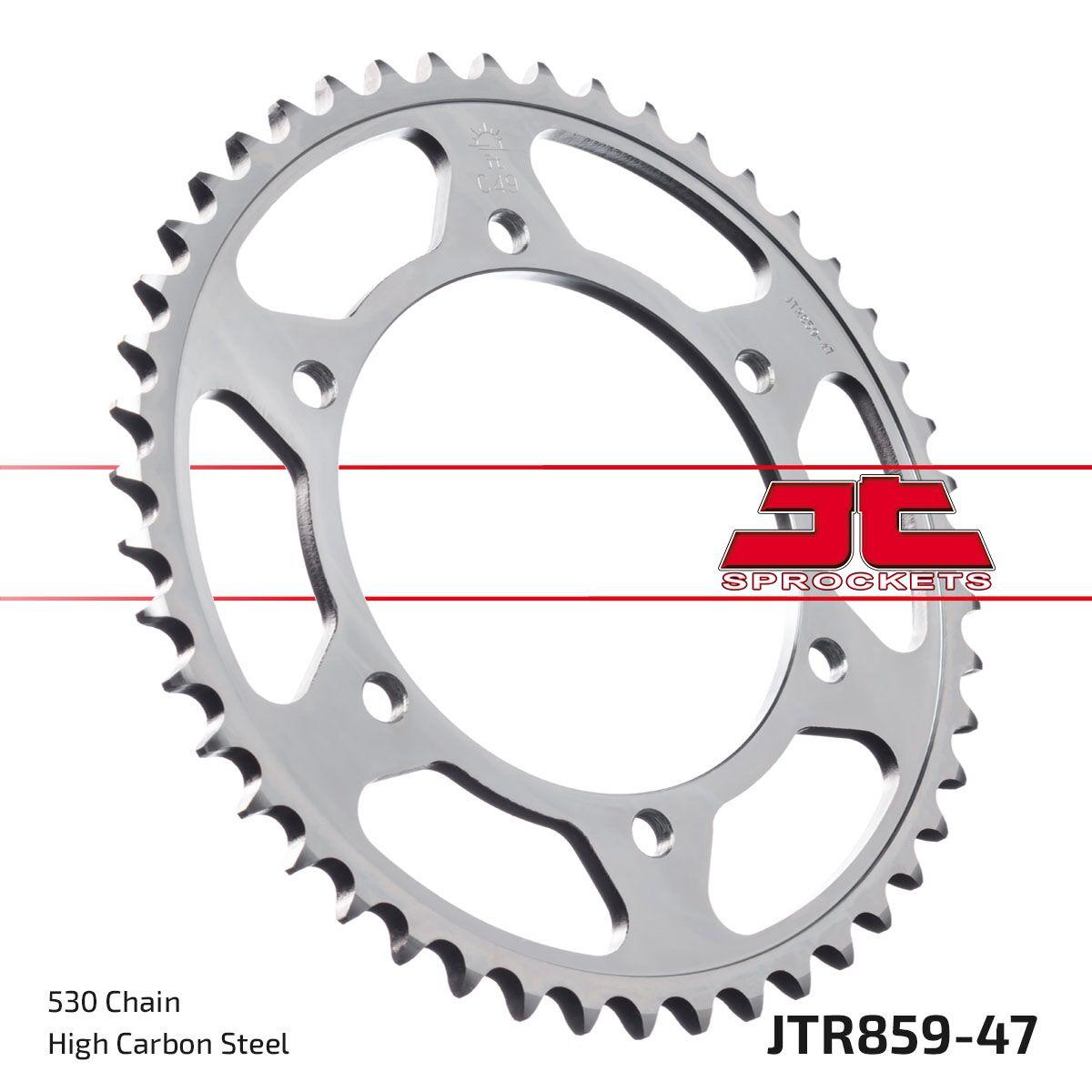 Jt Black Jtr859.47zbk - Sprocket For Yamaha Fj 1100 1984-1985 Rear 47T