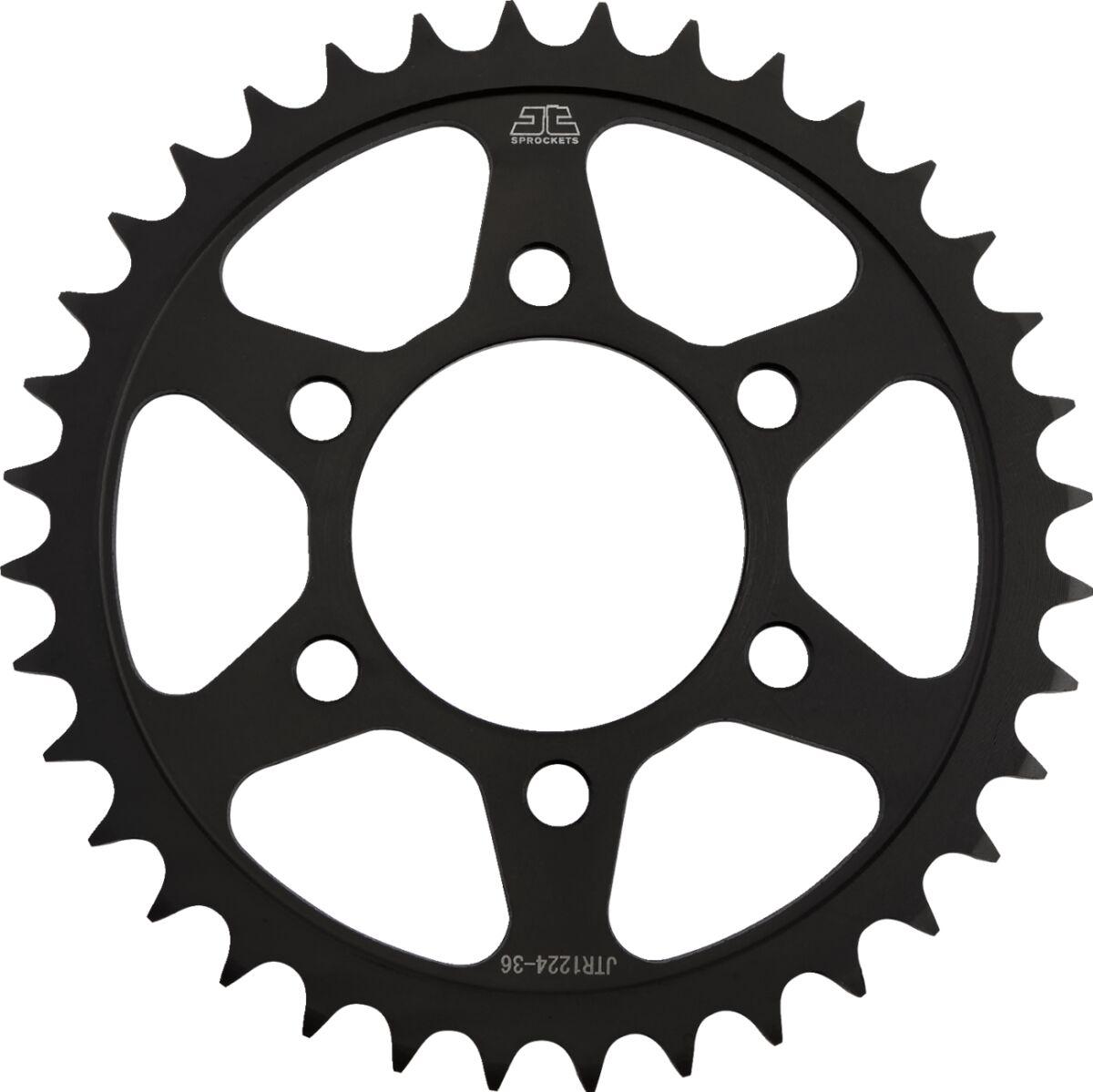 JTR1224.36 - JT Steel Sprocket For Honda CB300F 2015-2018 Rear 36T - Black