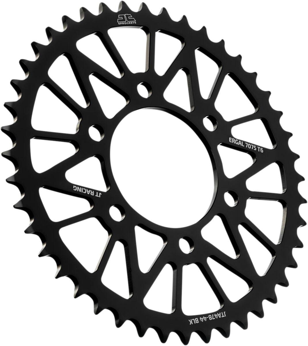 JTA478.44BLK - JT RaceLite Aluminium Sprocket For Kawasaki Eliminator 500 2024-2025 Rear Black 44T