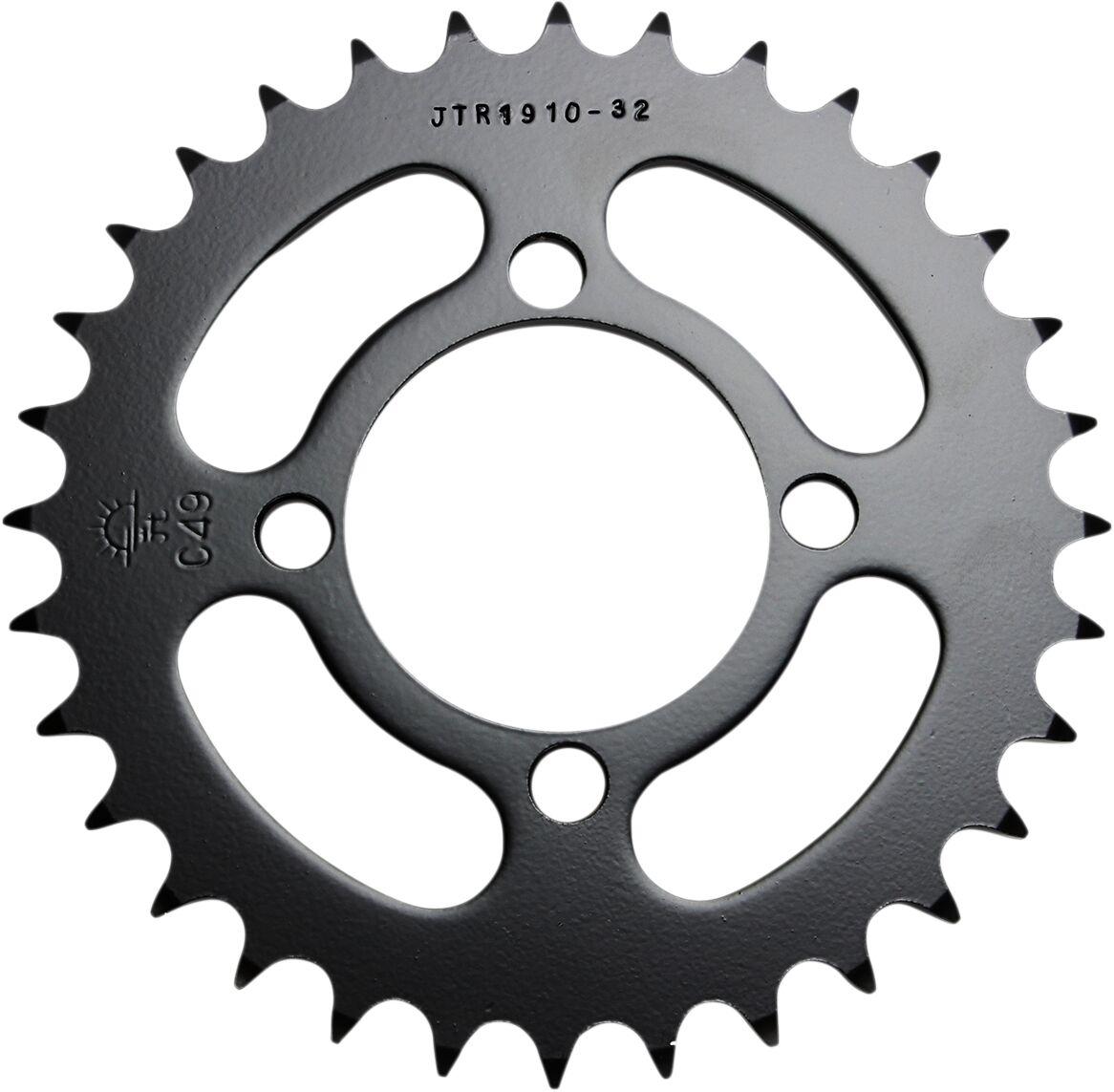 JTR1910.32 - JT Steel Sprocket For Yamaha YFA 1 1991-2004 Rear 32T - Black