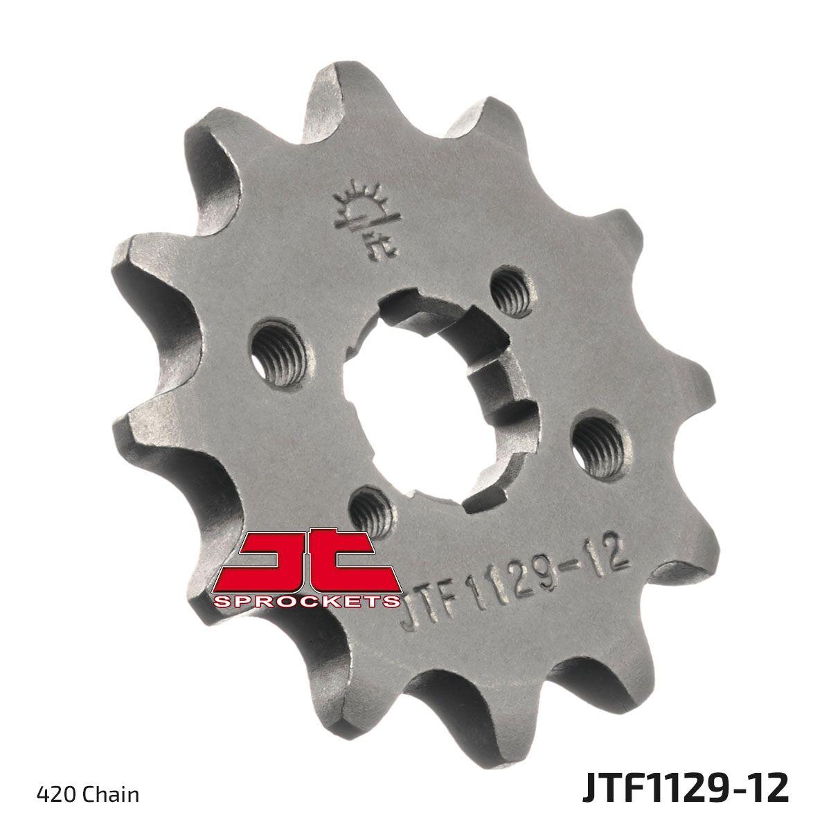 Jt Jtf1129.12 - Sprocket For Derbi Gpr 50 Nude 2004-2005 Front 12T