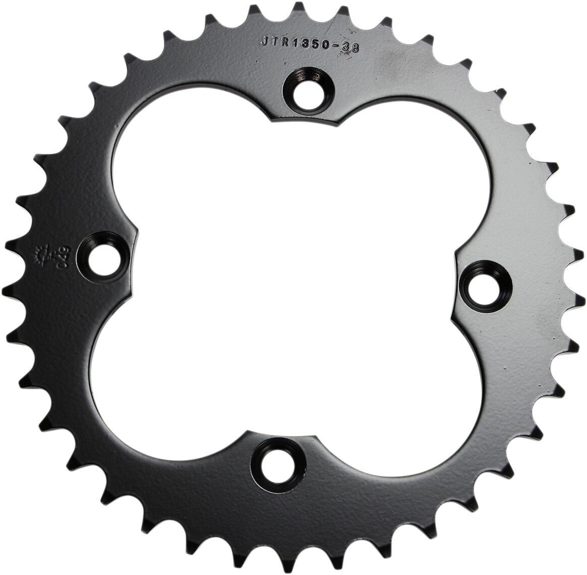 JTR1350.38 - JT Steel Sprocket For Honda TRX250 1987 Rear 38T - Black