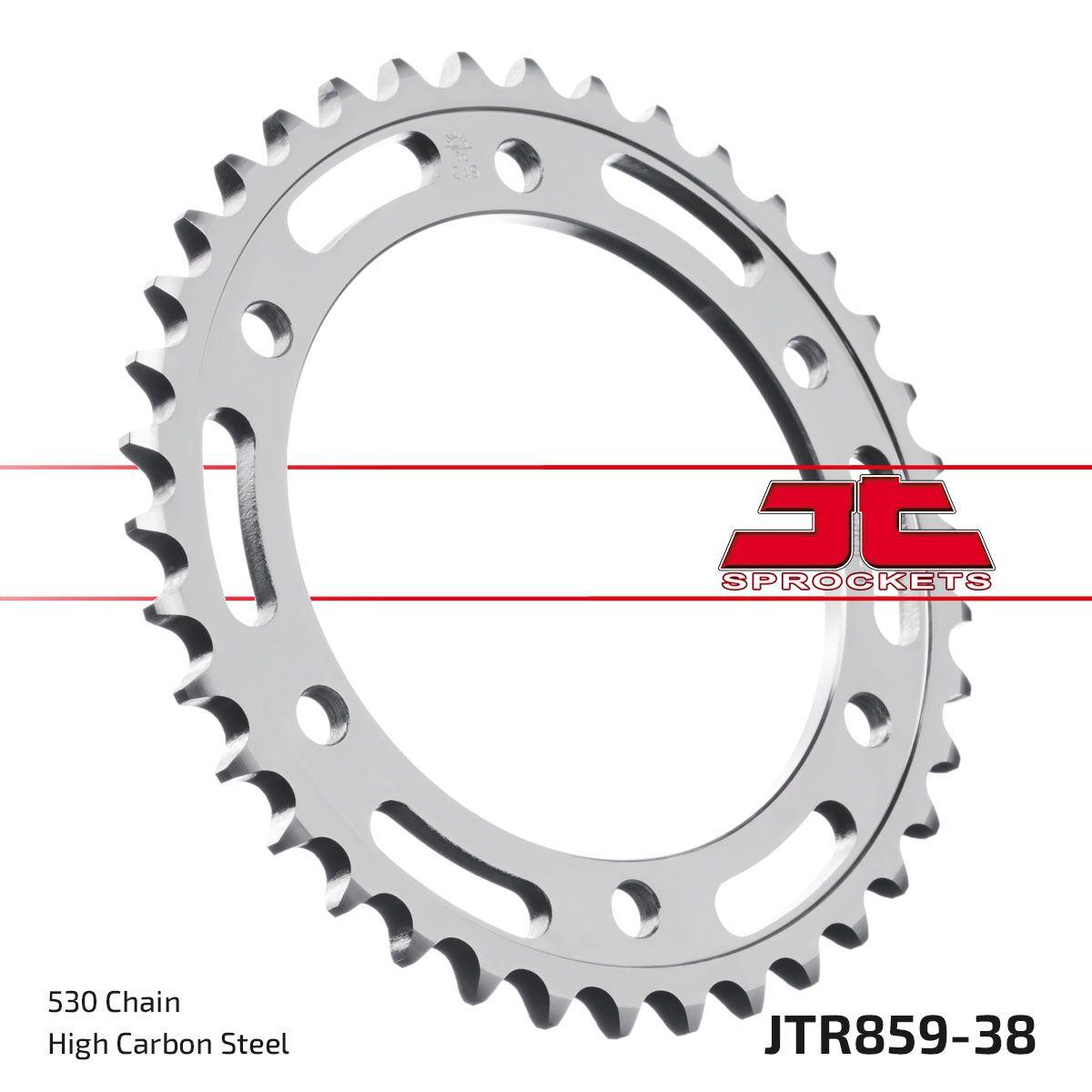 Jt Black Jtr859.38zbk - Sprocket For Yamaha Fj 1100 1984-1985 Rear 38T