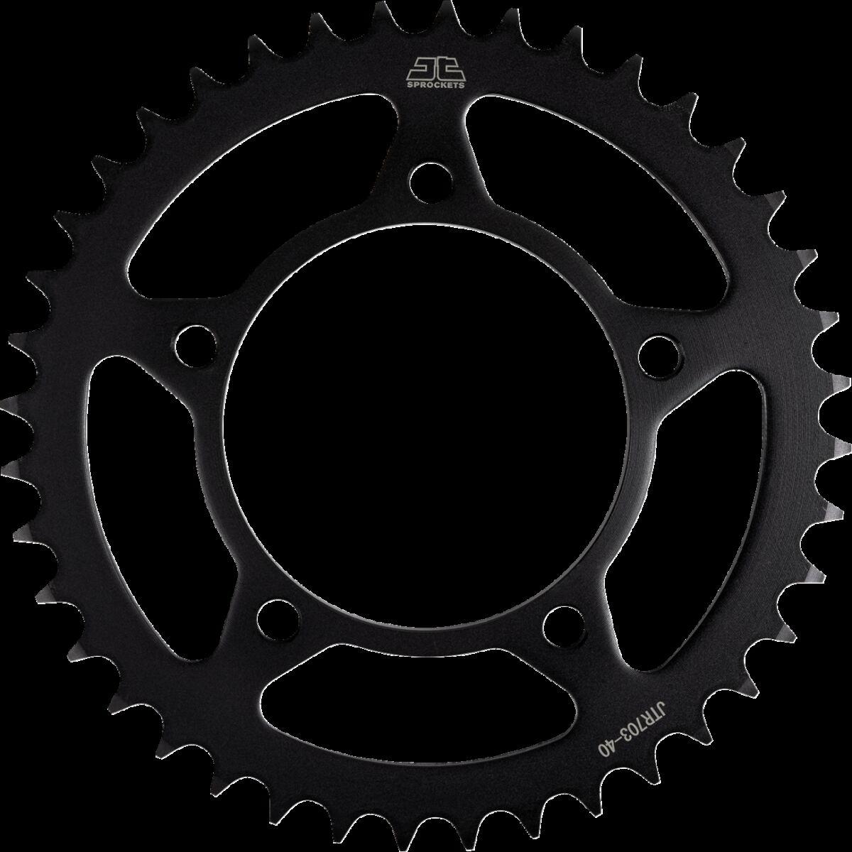 JTR703.40 - JT Sprocket For BMW G 650 X-Moto 2007-2009 Rear Black 40T