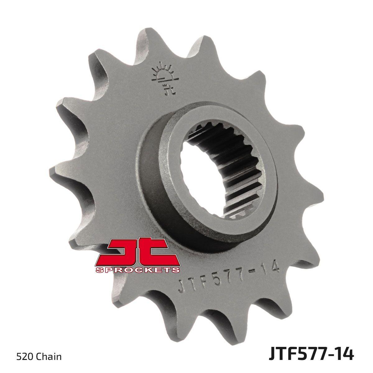 JTF577.14 - JT Sprocket For Mz Baghira 660 1997-2003 Front 14T