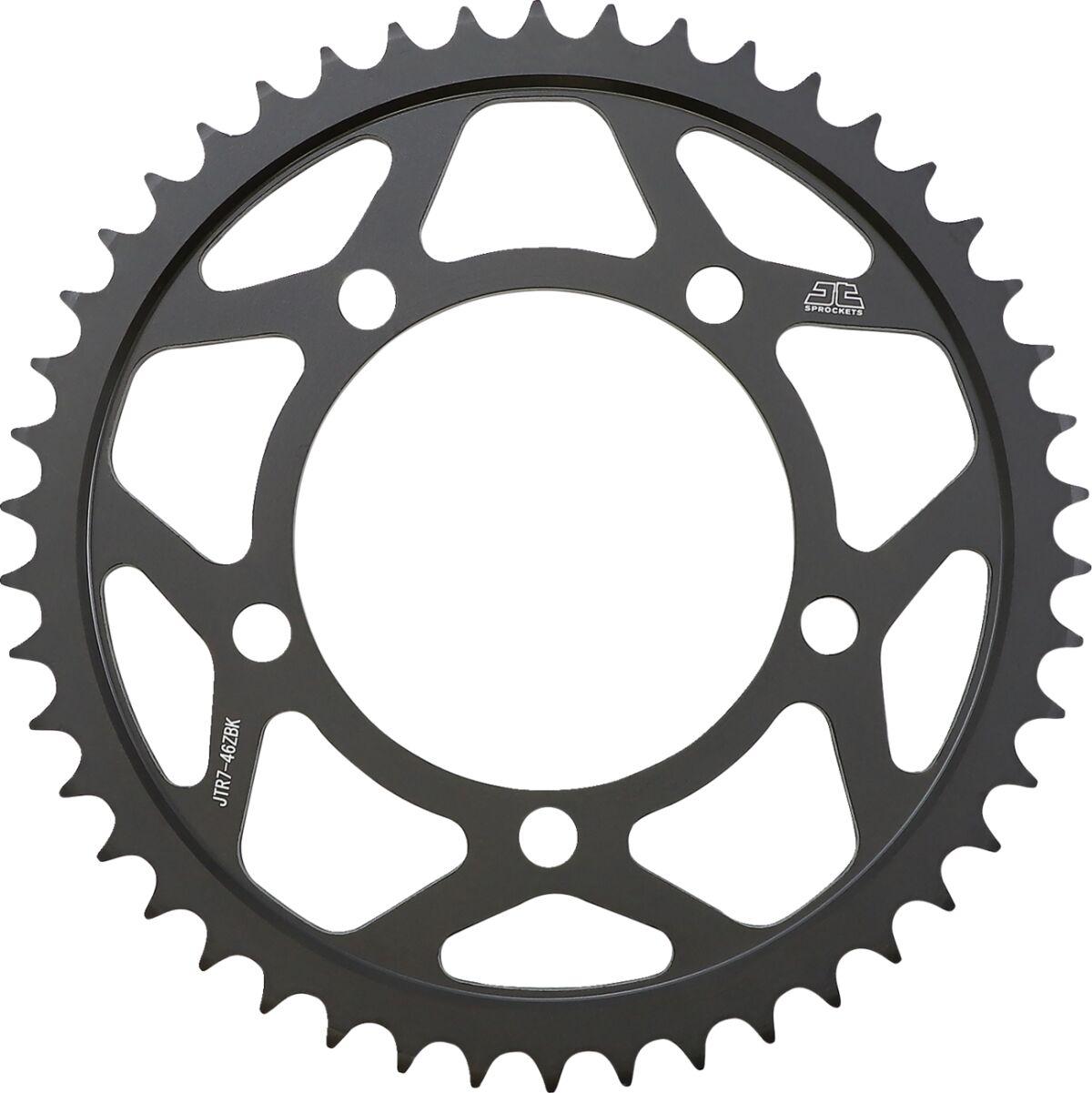 JTR7.46ZBK - JT Steel Sprocket For BMW S 1000 R ABS 2014-2020 Rear 46T - Black/Zinc Plated
