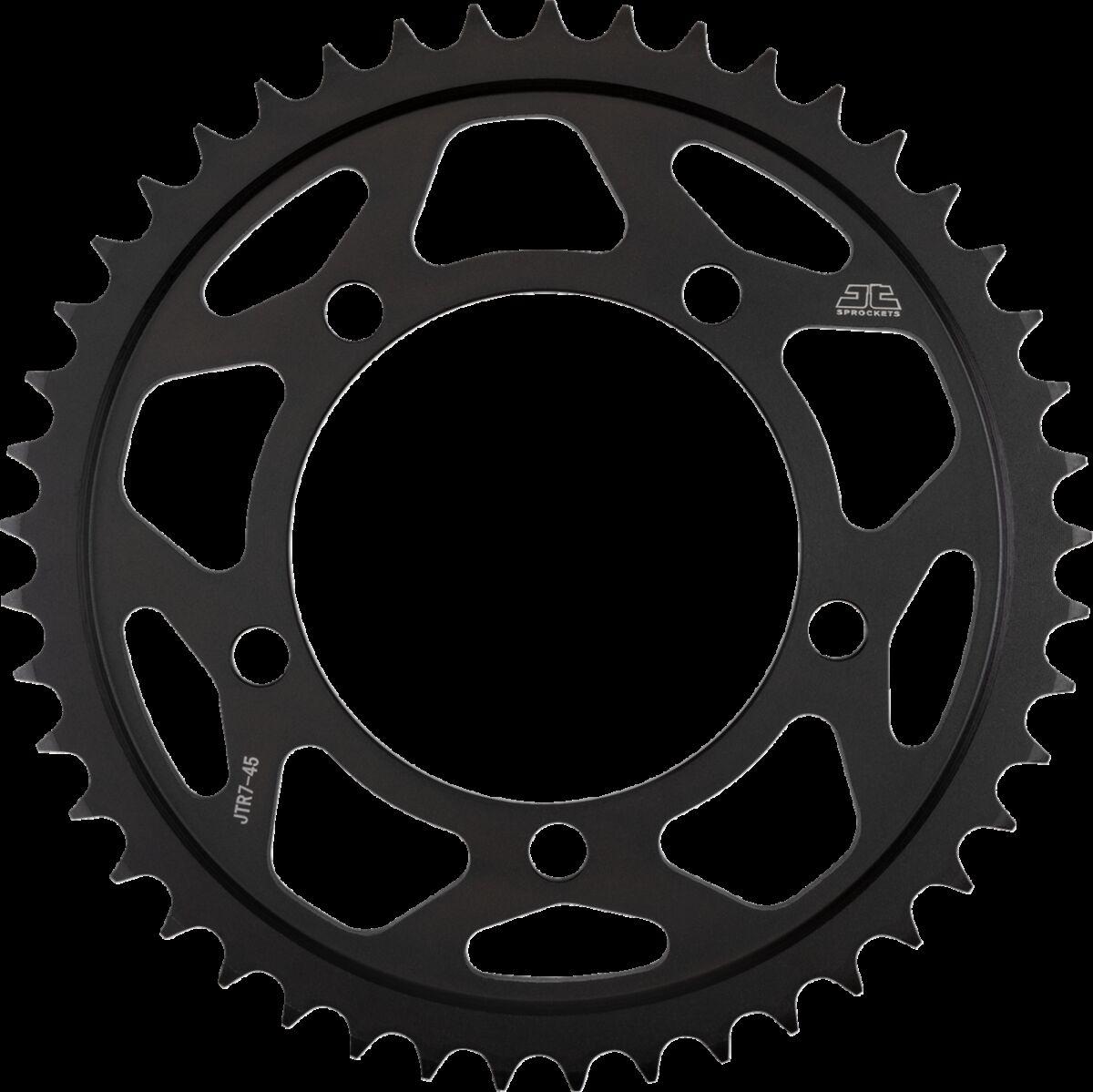 JTR7.45 - JT Steel Sprocket For BMW S 1000 HP4 ABS 2013-2014 Rear 45T - Black