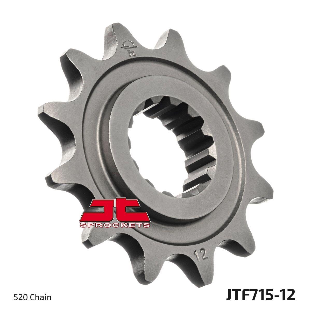 JTF715.12 - JT Sprocket For Fantic CABALLERO 250 2018-2020 Front 12T