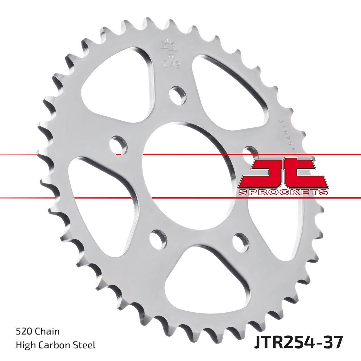JTR254.37 - JT Sprocket For Honda CBF 250 2004-2007 Rear 37T