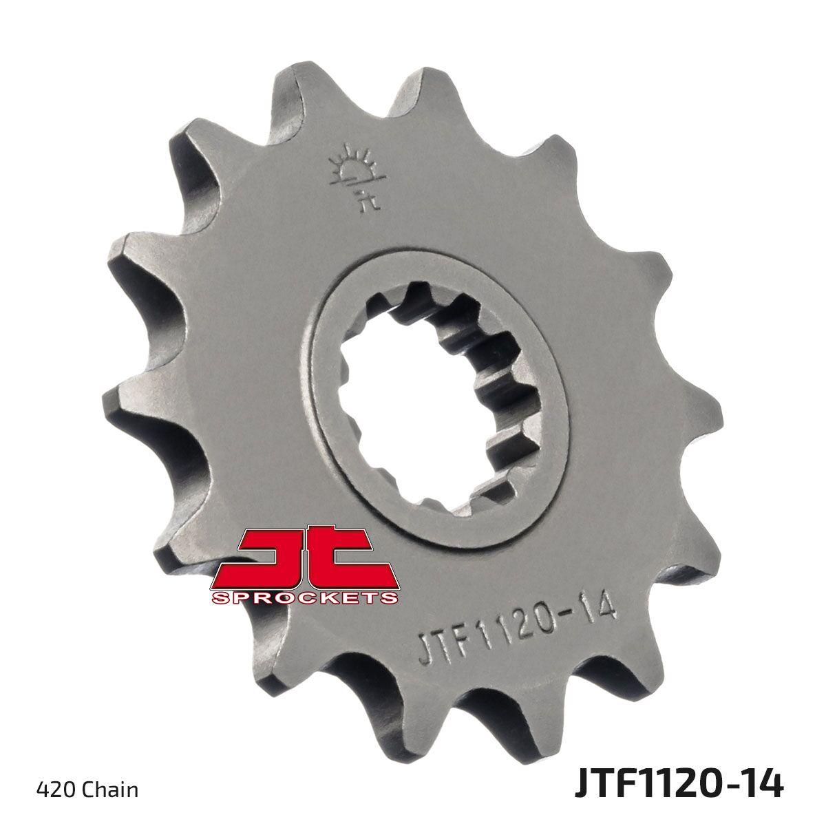 JTF1120.14 - JT Sprocket For Fantic 50 E 2016 Front 14T