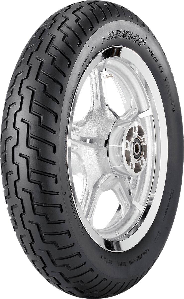627361 - Dunlop D404 Front Tyre Blackwall TL 63H 130/70-18"