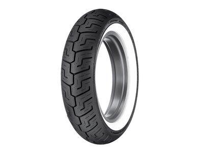 630190 - Dunlop 401 White Wall Rear Tyre Wide Whitewall TL 71H 150/80B16"