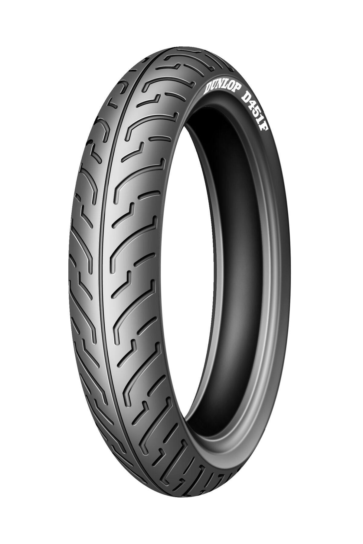 622580 - Dunlop D451 Front Tyre Blackwall TL 50P 100/80-16"