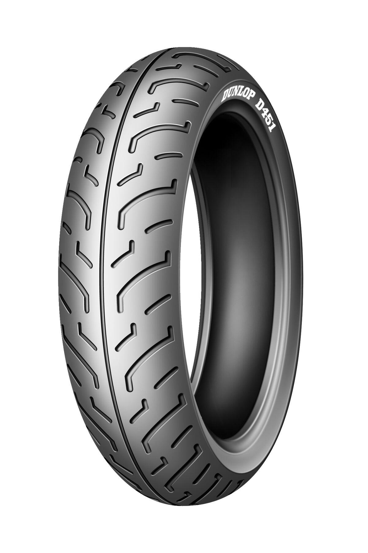 Dunlop 622581 - D451 Rear Tyre Blackwall Tl 60P 120/80-16"