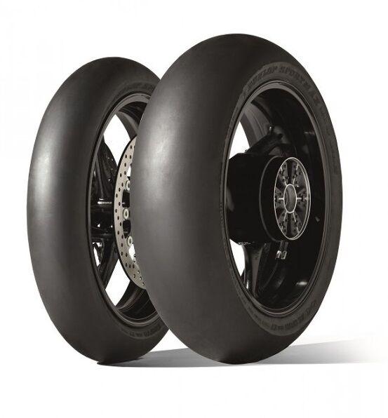 Dunlop 634647 - Gp Racer Slick D212 Rear Tyre Blackwall Tl 200/55R17"