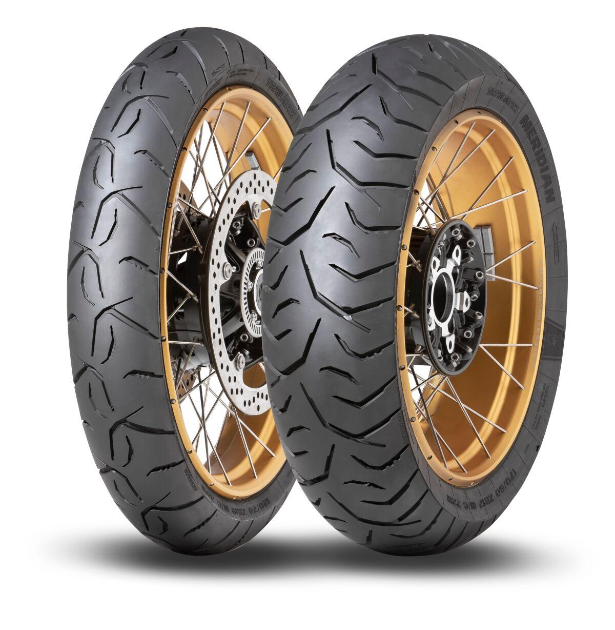 637636 - Dunlop Trailmax Meridian Rear Tyre TL 65H 130/80R17"
