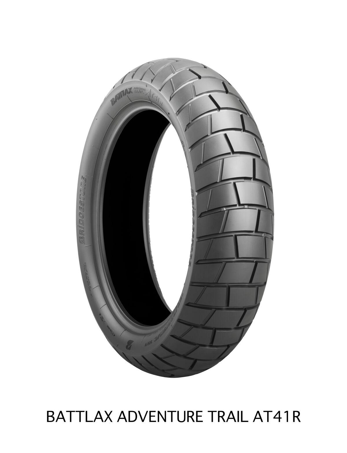 24744 - Bridgestone Battlax Adventure Trail AT41 Rear Tyre TL 72Q 170/60R17"
